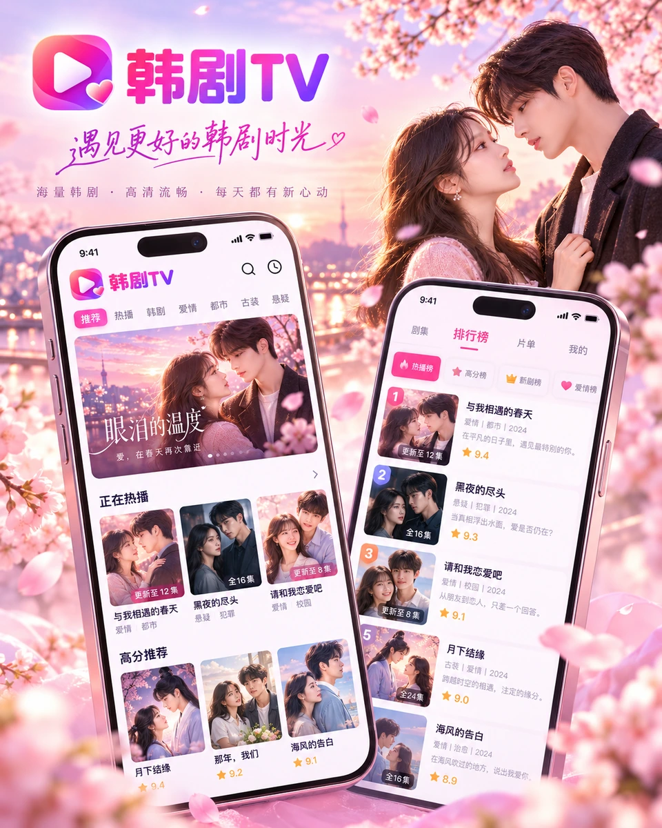 韩剧TV APP移动端视觉